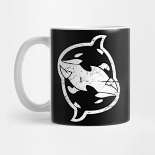 Distressed Orca Killer Whale | Yin Yang Mug